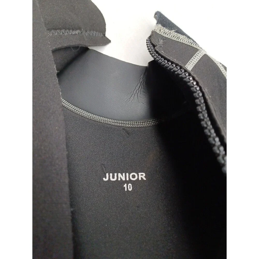 Overton’s 3/2 Black Neoprene Scuba Diving Wetsuit Youth Junior 10